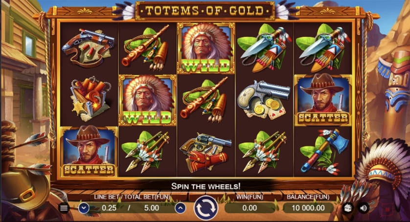 Totems Of Gold Gameplay 1Red Casino