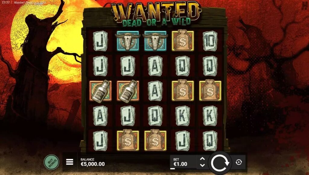 Wanted Dead or a Wild Gameplay Crazy Fox Casino