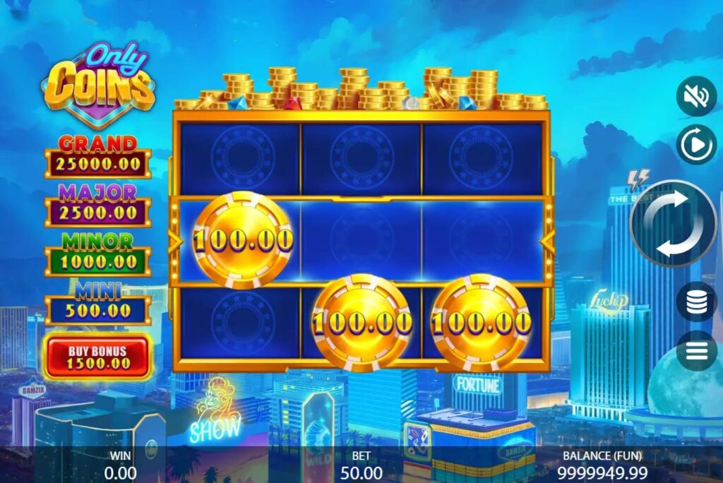 Only Coins Gameplay 1Red Casino